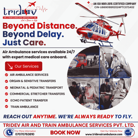 tridev-air-ambulance-service-in-ranchi-safe-bed-to-bed-patient-transfer-big-0