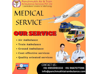 Panchmukhi Hi Tech Air and Train Ambulance in Kolkata- just the right solution offered as per the request