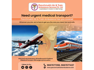 Panchmukhi Low Cost Air and Train Ambulance in Bangalore- resourceful solution offered at lower fare