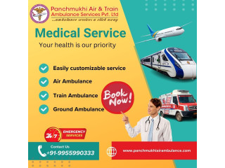 Panchmukhi Hi tech Air and Train Ambulance in Ranchi- the best patient transfer offered at low cost