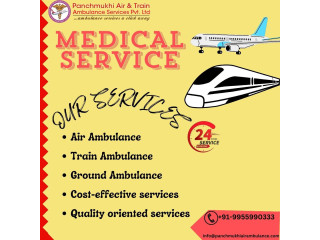 Panchmukhi Air and Train Ambulance in Kolkata- cost effective relocation mission offered for your support