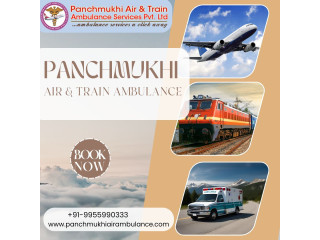 Panchmukhi Air and Train Ambulance in Varanasi offers stress-free medical transport during emergency situations