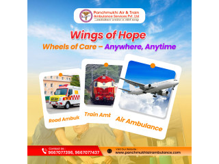 Comfortable Patient Transfer Facilities Provided by Panchmukhi Air and Train Ambulance Services in Delhi
