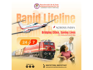 Panchmukhi Air and Train Ambulance Services in Mumbai offer specialized services