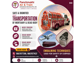 Panchmukhi Body Freezer Mortuary Box Transfer in Bangalore- maintains the authenticity of the corpse transportation