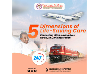 Panchmukhi Air and Train Ambulance Service in Ranchi ensures that the critical task of patient evacuation is executed without a single