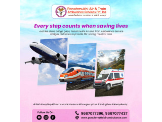 Panchmukhi Low Cost Air and Train Ambulance in Mumbai- promises a medical transfer without complications