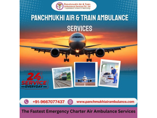 Panchmukhi Air and Train Ambulance in Delhi- helpful in relocating patients without risk