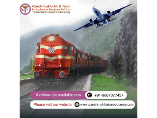 Panchmukhi Air and Train Ambulance in Patna  taking no time in responding to patients