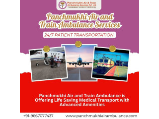 Panchmukhi Air and Train Ambulance in Kolkata- take a responsive for your convenience