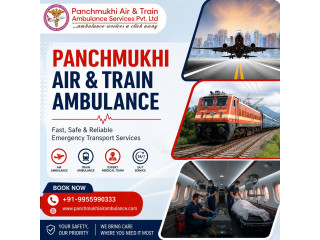 Panchmukhi low Cost Air and Train Ambulance in Hyderabad- assured safety maintained during the journey