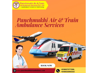 Panchmukhi Air and Train Ambulance Services in Delhi: Offering immediate booking facilities