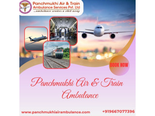 Panchmukhi ICU Air and Train Ambulance in Varanasi- completely hassle free medical transport arranged in time