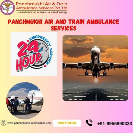 take-panchmukhi-air-ambulance-service-in-ahmedabad-with-top-grade-ventilator-setup-big-0