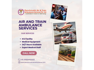 Panchmukhi Hi Tech Train Ambulance in Ranchi - Affordable and reliable services offered 24/7