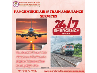 Book Top-level Panchmukhi Air Ambulance Service in Coimbatore with ICU Setup