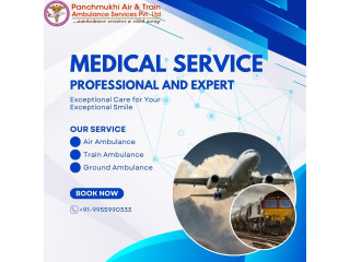 In Bangalore, Panchmukhi Air and Train Ambulance Service stands out as an excellent choice for patient transportation