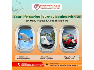 Panchmukhi ICU Train Ambulance from Patna- easily accessible service available for your needs