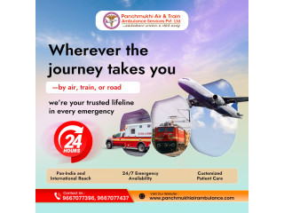 Panchmukhi Best Patient Shifting Ambulance in Ranchi- Trusted service with 24/7 access