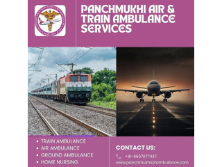 Hire Top-level Panchmukhi Air and Train Ambulance Service in Silchar with Healthcare
