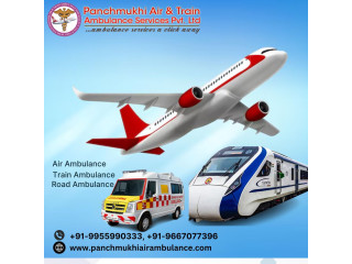 Panchmukhi low Cost Train Ambulance in Delhi- comfortable relocation with safety