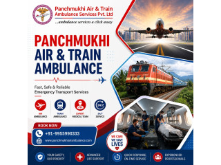 Panchmukhi Low Cost Air and Train Ambulance in Ranchi- highly professional service provided