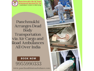 Panchmukhi Dead Body Freezer Box Transport in Delhi- quick mortuary ambulance support