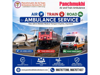 Panchmukhi Train Ambulance Services in Patna- authentic and reliable