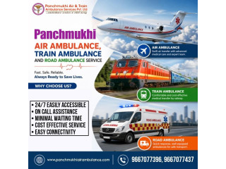 Panchmukhi hi Tech Train Ambulance in Delhi- safer traveling experience with ICU
