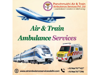 Panchmukhi Train Ambulance from Patna- effective in shifting critical patients