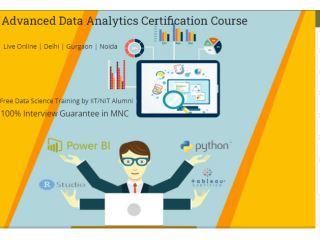 Data Analyst Course in Delhi,110024. Certification for "Online Data Analyst Course with Placement" in Delhi NCR. [ 100% Job in MNC]