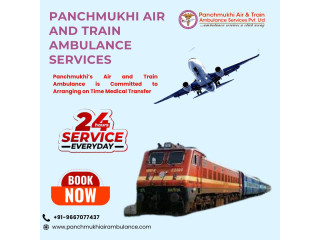 Superb Air Ambulance in Kochi by Panchmukhi at any time