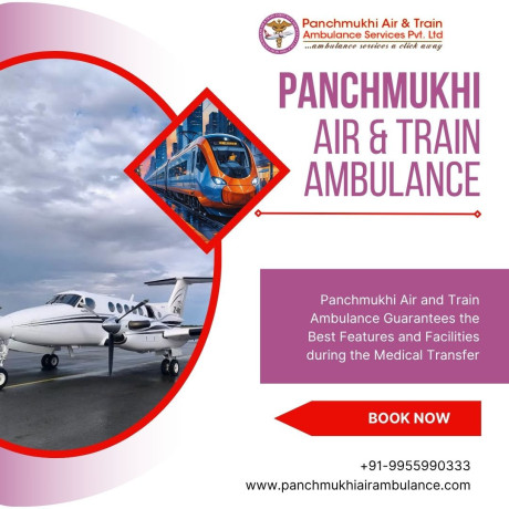 choose-affordable-air-ambulance-in-guwahati-by-panchmukhi-with-medical-setup-big-0