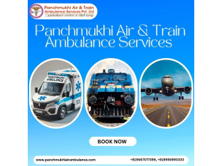 Panchmukhi Train Ambulance from Guwahati  Stay Relaxed whole traveling for longer hours