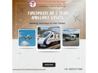 Panchmukhi Low Cost Train Ambulance in Ranchi- Travel without Paying a Hefty Sum for Our service