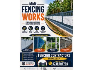 Top 2 Chain Link Fencing Works Tripunithura Kaloor Palarivattom Vyttila Maradu North Paravur