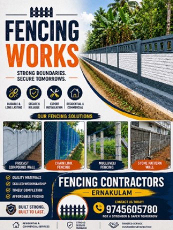 top-2-chain-link-fencing-works-tripunithura-kaloor-palarivattom-vyttila-maradu-north-paravur-big-0